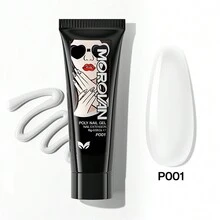 帶亮粉的 Poly 指甲凝膠套裝，6種 Poly 凝膠顏色套裝，帶頂底層凝膠，加長指甲套裝新手入門全部兼容，附指甲夾、底層打底水溶液與亮粉，亦適用於丙烯酸指甲套裝 - 彩色 - 查看 13