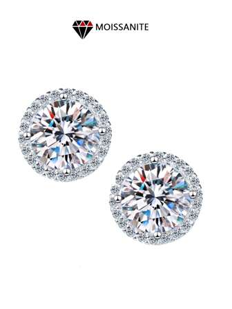 S925 Moissanite High-End Western Fashion Simplistic Design, Suitable For Women's Dinner Dates, Photoshoots, Daily Wear; Ideal Jewelry Gift For Men To Give On Anniversary, Birthday, Wedding, Engagement