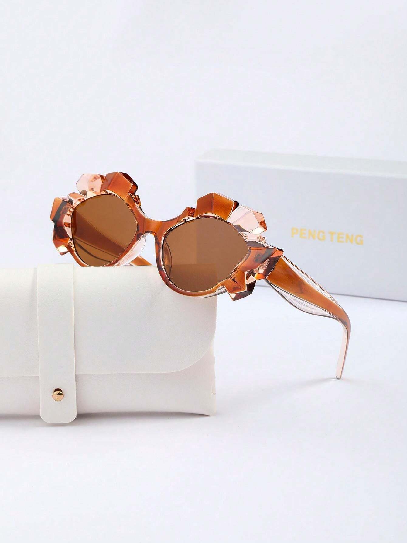 DL Occhiali Moda Nuovi Arrivi Punk Occhiali Da Sole Ovali All'ingrosso Di Alta Q - Foto 5