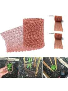 Garden Copper Mesh Roll For Mice Rat Rodent Repellent, Sturdy Copper Wool Mouse Trap For Bat Snail Bird Control
