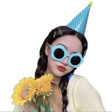 14cm Hawaiian Beach Dance Party Pool Party Sunglasses - Multicolor - View 17