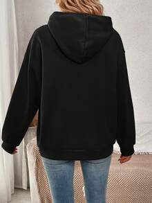 定制圣诞节/感恩节礼物，个性化女士连帽衫 - 添加您自己的照片（家庭照片/自拍）来设计您自己的定制印花，秋冬女装必备，圣诞连帽衫，徽标 | 商务 | 结婚礼物 | 派对 | 生日礼物 | 万圣节服装 | 圣诞节