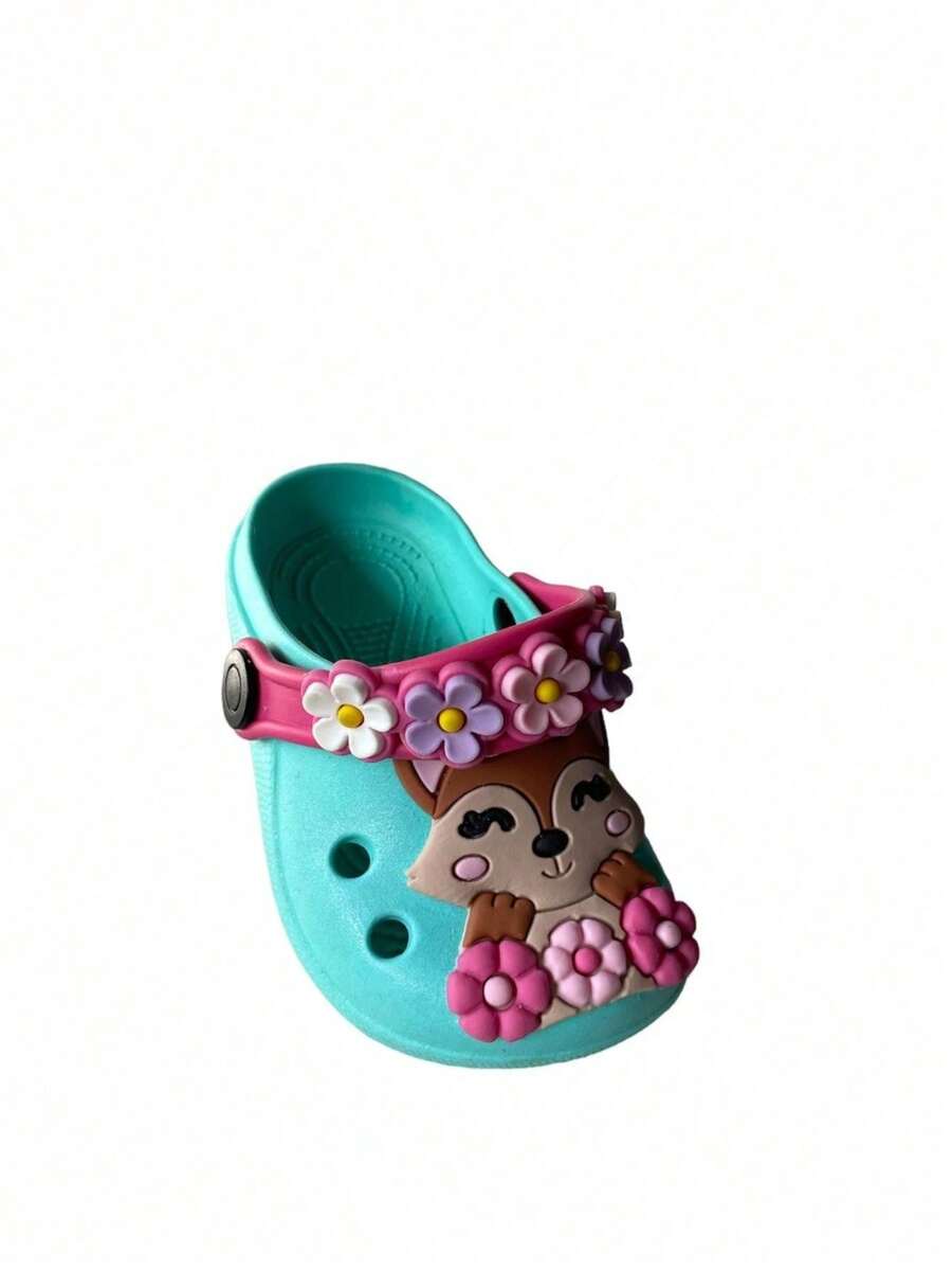 Kids Fashion Slippers - 綠色 - 查看 1