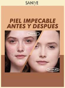 SANIYE BL007 Polvo traslúcido Polvo Facial Con Control De Aceite Y Larga Duración Para Fijar - 02 - Ver 9