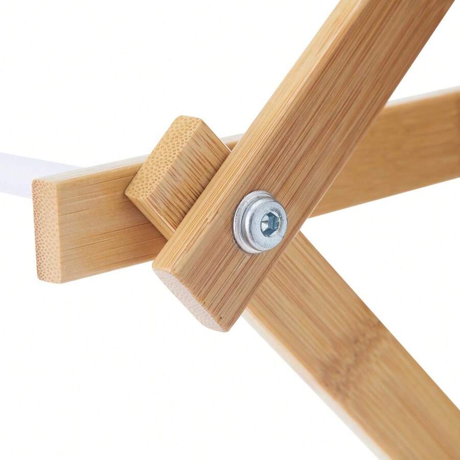 Mainstays SpaceSaving Collapsible Bamboo Laundry Drying Rack SHEIN USA