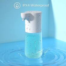 Foaming Soap Dispenser, CUNGSA 20oz/600ml Touchless Automatic Soap Dispenser Sensor Smart Foaming Hand Soap Dispensers Hand Free Countertop Soap Dispensers For Bathroom Kitchen ( 600ml) Kitchen Items Kitchen Accessories Kitchen Tools - White - View 5