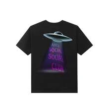 Anti Social Social Club Camiseta negra Thoughts - Colección FW21 ASSC - Negro - Ver 1