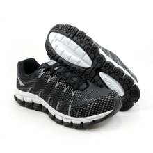 Men Sneakers - 黑銀 - 查看 1