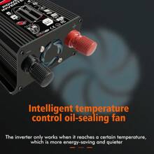 12V Car Power Inverter, LCD Display  Inverter, Modified Sine Wave Voltage For Car Laptop Etc.