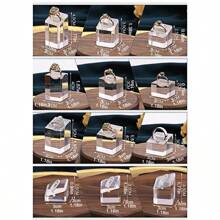 Acrylic Rings Display Stand For Ring Holder Jewellery Jewelry Organizer Stands Holders Set Case For Lady's Men's Rings Display - Multicolor - View 5