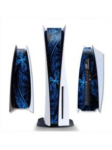 1 件 PS5 主机贴纸，PVC 保护膜，防止划痕，游戏机中心控制外壳全覆盖贴纸，卡通游戏角色设计，科技风格个性化装饰皮肤，兼容光盘版和数字版、Play Station5、视频游戏贴纸、控制器、Ps5、Playstation、Ps5 皮肤 - ps5主機貼紙 - 查看 16