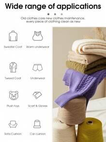 1 pezzo Spazzolino elettrico ricaricabile portatile da 400 mAh, rimuovi pelucchi, sfilacciature e pallini dai tessuti senza danneggiare gli indumenti