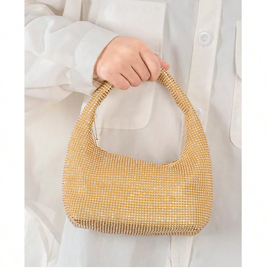 Women Shoulder Bags - 金色 - 查看 1