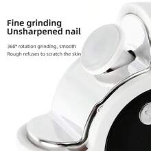 1pc Portable Handheld 2 In 1 Electric Automatic Nail Clipper Polishing Fingernail Trimmer Manicure, Advanced Smart Nail Care Pro - Anti-Pinch, With LED Light, Effortless Fingernail Trimming, The Whole Family Can Use It, A Good Choice For Giving Gifts To Friends And Family, A Good Gift For Thanksgiving And Christmas