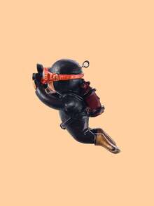 1入組潛水員設計坦克裝飾品