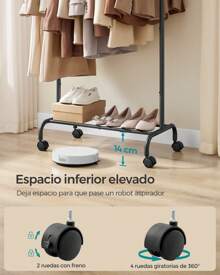 SONGMICS Coat Racks - Black - View 5
