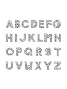 Personalized Letter Lace Panties For Women,  Lace Thong With Custom Gold Letters, Diy Gold Rhinestone Shiny Letters Name - Black - View 7