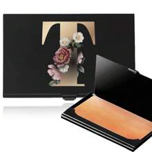 Card Box Card Case Aluminum Alloy Card Cases Men Metal Slim Gold Flower Letter Print Wallets Card Cover Card Holder Wallet Business Card Holder Credit Card Holder For Men Card Wallet - Black - View 7