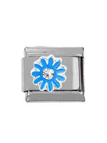 2024年新款意大利魅力模組手鏈diy珠寶節日禮物,可自由搭配不同風格,提供手工字母選項 - 彩色 - 查看 57