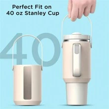 40盎司矽膠保溫杯套，適用於運動水瓶，攜帶式保溫矽膠杯套