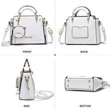 Small Crossbody Bags For Women Fashion Purses For Teenage Girls Lightweight Handbags Shoulder Bag - trắng - Xem 3