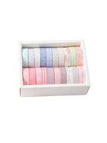 20 Rolls Of Color Ultra-Thin Washi Tape Set,2m Long Masking Tape For Diaries, Notebooks, Bullet Diaries, Planners, DIY Crafts, Art Packaging, Decorative Scrapbook Supplies Tape
