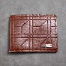 Men's Wallet, PU Leather Bifold Wallet, Extra Large Capacity, With 1 ID Window And Multiple Credit Card Slots, Suitable For Men's Wallet, Handbag, Men's Genuine Leather Wallet - Multicolor - View 8