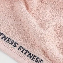 Kit With 6 100% Cotton Gym Towels Embroidered In Different Colors - 乾枯玫瑰色 - 查看 2