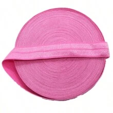 1 peça 5 jardas 15mm Fita Elástica Dobrável de Spandex para Aplique de Renda de Costura de Cintura de Acessório de Vestuário