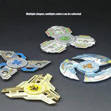 Finger Spinner Fidget Toy, Rotating Stress Relief Toy, Finger Gyro Toy - Multicolor - View 4