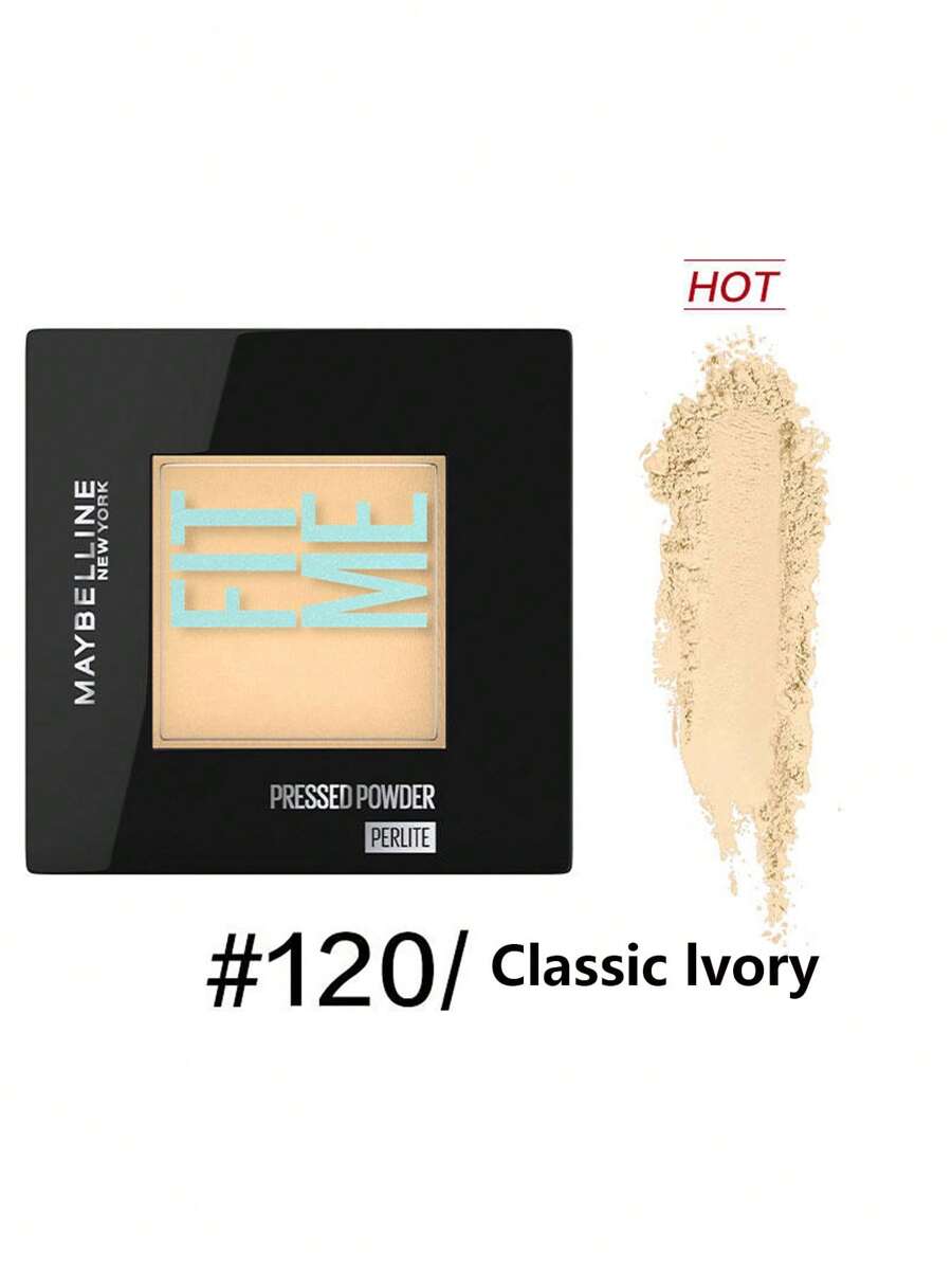 Maybelline FIT ME Customized Soft Matte Powder 8.5g #120/Classic Ivory PRESSED POWDER