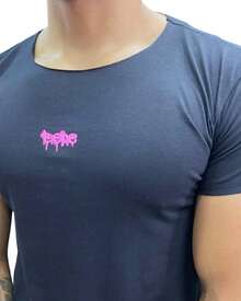 Men T-Shirts - 黑色 - 查看 2