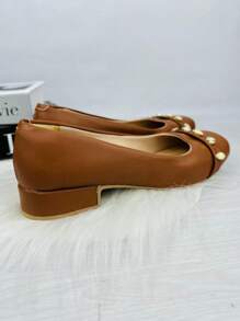 Women Flats - Camel - View 6