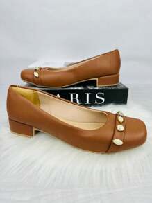 Women Flats - Camel - View 5