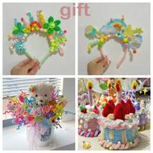 48/100 ống thông gió màu xanh nhạt, ống thông gió màu trơn, vật dụng thủ công, que xoắn màu trơn, sợi bông dày đặc, đồ thủ công mỹ nghệ nâng cao, dải polyester uốn cong dùng làm đồ thủ công, dây kim loại/ống xoắn 0,6cm*30cm dùng làm đồ trang trí nghệ thuật và thủ công tự làm, dải polyester uốn cong dùng làm đồ thủ công, phụ kiện que xoắn buộc tóc, vật dụng trang trí nhà sáng tạo, vật dụng bó hoa, làm quà tặng sinh nhật, mặt dây chuyền, bó hoa, trở lại trường học, quà tặng Halloween, bướm, nhẫn, bó hoa cưới, vật dụng dự tiệc - A-029 hồ xanh nhạt - Xem 12