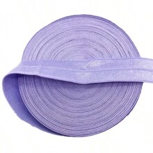 1 peça 5 jardas 15mm Fita Elástica Dobrável de Spandex para Aplique de Renda de Costura de Cintura de Acessório de Vestuário
