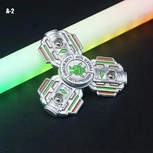 Finger Spinner Fidget Toy, Rotating Stress Relief Toy, Finger Gyro Toy - Multicolor - View 7