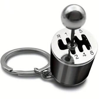 1 pieza Creativo llavero del selector de cambios del automóvil con modelo de mini caja de cambios, accesorios de llave del automóvil