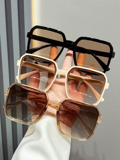 3 نظارات شمسية مربعة عتيقة لأزياء، نظارات كلاسيكية مناسبة للرياضة والسفر والمهرجانات والشاطئ والقيادة والنزهات والعطلات والشارع والرياضات والصيد والأنشطة الخارجية والحفلات لعطلات الصيف على الشاطئ والخارج والسفر