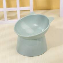Pet Cat/Dog Slanted Bowl With Spine Protection, Anti-Tipping