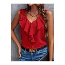Camisetas & Tops de Tirantes de Mujer - Verde - Ver 3