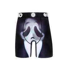 PSD Ghost Face - Gid Boxer Briefs Black/White Men's Underwear 322180015 - Black - View 4