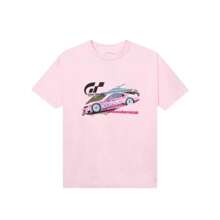 Anti Social Social Club Gran Turismo X ASSC 粉色徽标 T 恤 - 粉色 - 查看 1