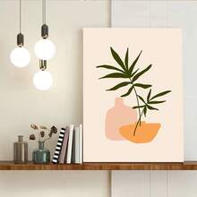 Framed Canvas Wall Art Painting Poster Print Bohemia Abstract Simplicity Home Decor For Livingroom Bedroom Bathroom Office, Ready To Hang, Gift, 1pc - đóng khung - Xem 4