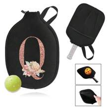 1 Cái Vỏ Túi Đựng Vợt Pickleball Bền, Túi Đựng Túi Bảo Quản Túi Xách, Vỏ Bọc Mái Chèo Pickleball, Túi Sắp Xếp In Chữ Màu Vàng Hồng Cho Thể Dục Thể Thao Ngoài Trời-Bảo Vệ Vợt Của Bạn Khỏi Trầy Xước Và Hư Hại - màu đen - Xem 27