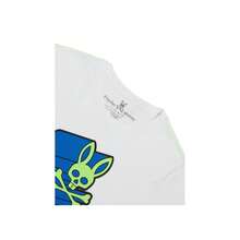 Psycho Bunny Áo thun nam Asher Logo Trắng/Xanh/Vôi B6U207S1PC-WHT - trắng - Xem 2