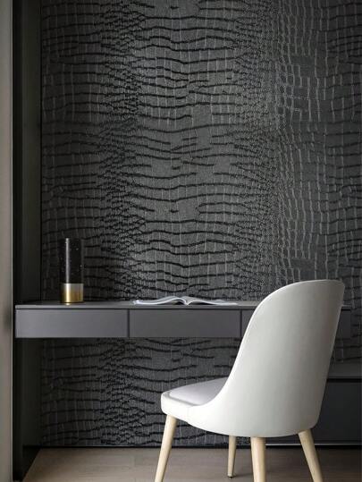 1 Roll 3D Crocodile Skin Pattern Self-Adhesive Wallpaper, 3D Lizard Skin Animal Print Waterproof Peel And Stick Wallpaper, Ideal For Living Room, Bedroom, Dining Hall WallsWaterproof Wall Paper,For Living Room Decor,Dorm Decor, Back To School Supplies,Halloween Decor,Renovation Stickers Peel Wall Panels,Wall Paper, Wallpapers,Spring Decoration Items Refresh Your Home,Rama Decoration Stickers