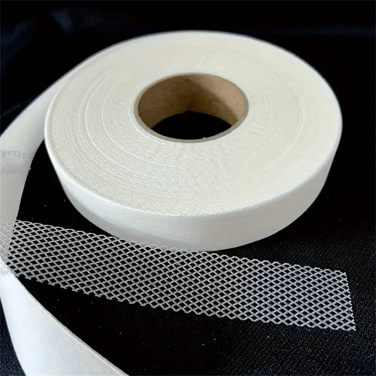 9m White Hot Melt Adhesive Grid Tape - Double Sided Easy Peel Protector For DIY Clothing And Linings, 4th Of July, Party Favors, Mother's Day, Sewing, White Clothing Tape, White Clothing Tape, Clothing Accessories, Handmade Clothing