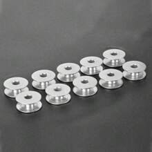 24pcs Sewing Machine Bobbins Covers, Industrial Sewing Machine Bobbins, Sewing Bobbins, For Industrial Electric Flat Bed Sewing Machines (Assorted Styles Storage Boxes) - Silver - View 4