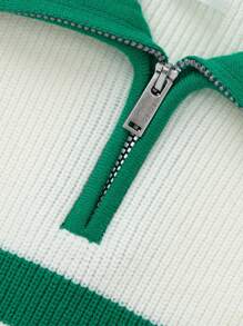 Balabala 男童毛衣针织衫秋季新款套头毛衣 - 綠色 - 查看 6